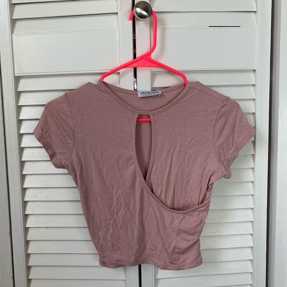 fashion nova crop top